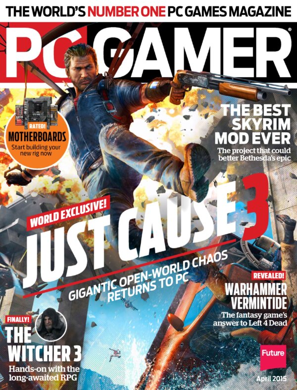 04. PC Gamer USA   April 2015 cover